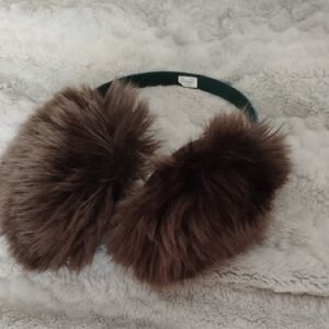 Brown Faux Fur Earmuffs